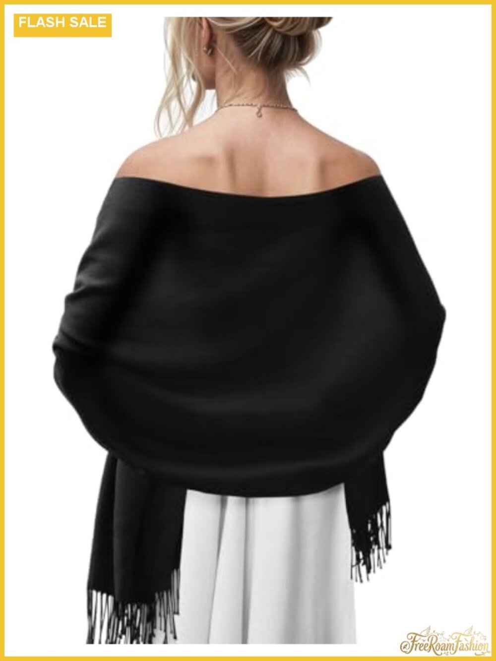 Pashmina Shawl Wrap Large Cozy Scarf Wedding Bridal Evening